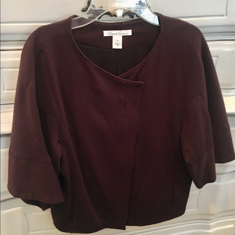 Kenneth Cole New York 3/4 Sweater Top w/lining